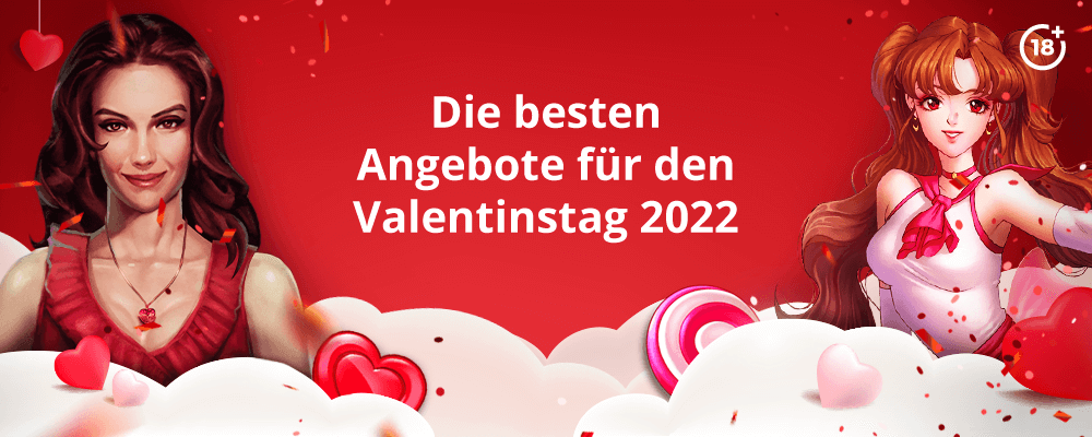 Angebote zum Valentinstag