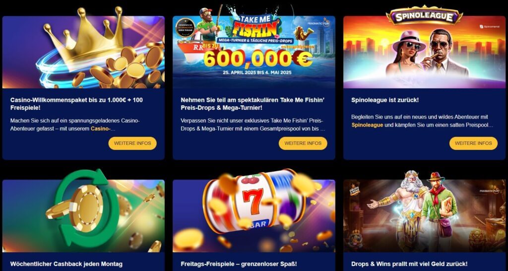 Das Bonusangebot des Vegasduke Casinos