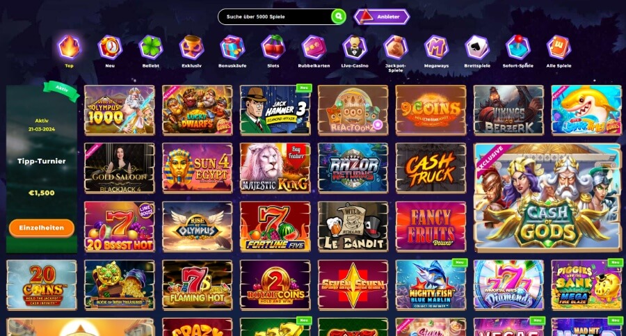 Casino Slot Lobby