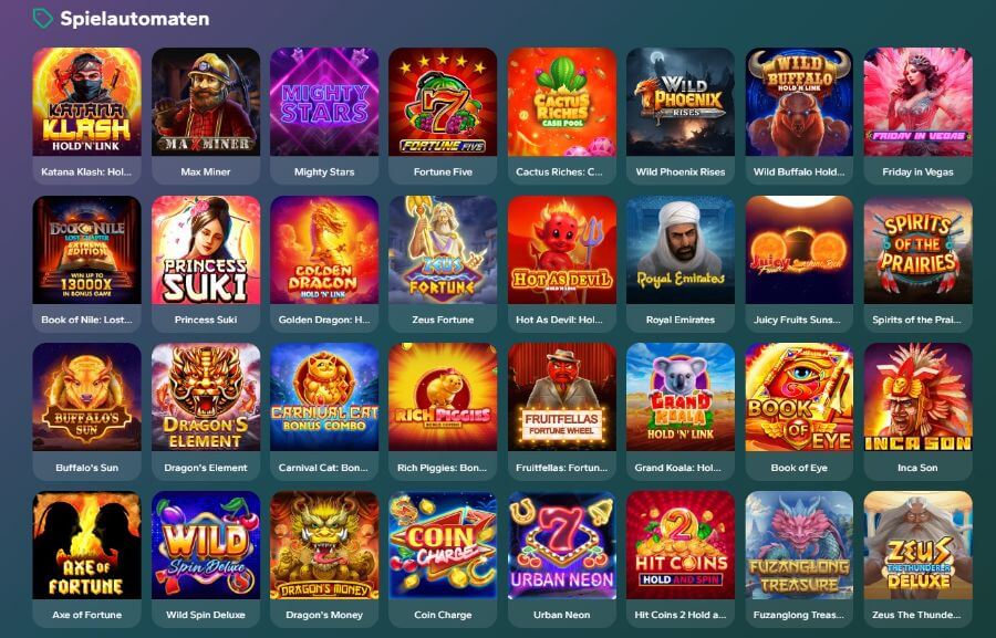 Die WildTornado Casino Slots im Überblick.