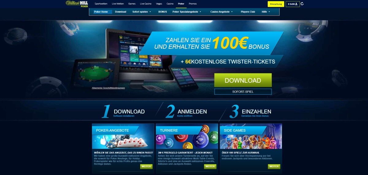 William Hill Poker