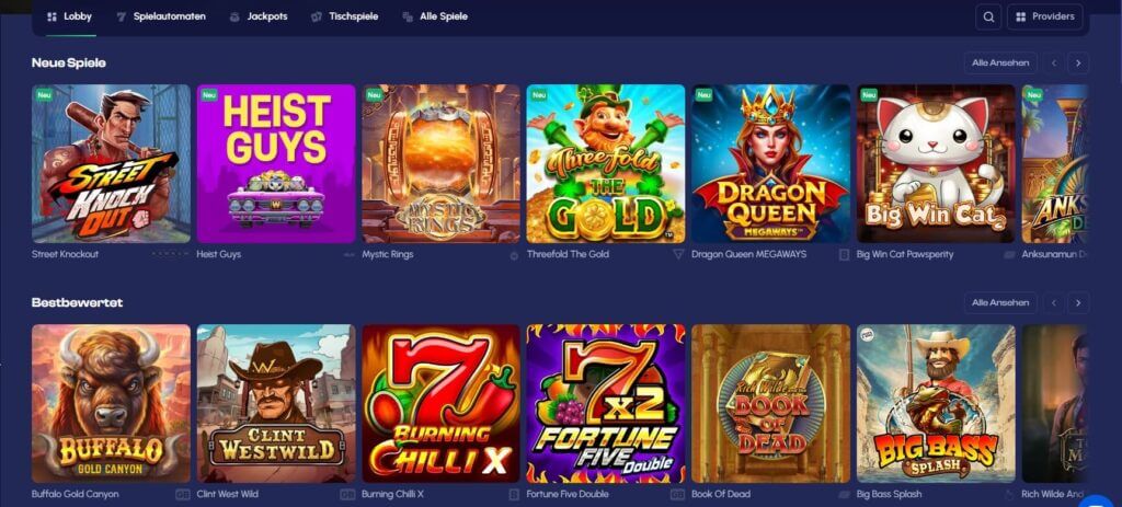 Slots im Winmaker Casino